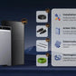 Anker SOLIX X1 10 kW Hybrid-PV-Komplettanlage 10 kWp mit Batteriespeicher, 20×500 Wp Full-Black Modulen & Installation