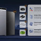 Anker SOLIX X1 10 kW Hybrid-PV-Komplettanlage 10 kWp mit Batteriespeicher, 20×500 Wp Full-Black Modulen & Installation