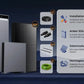Anker SOLIX X1 10 kW Hybrid-PV-Komplettanlage 10 kWp mit Batteriespeicher, 20×500 Wp Full-Black Modulen & Installation
