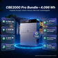 Conow CBE2000 Pro Tuya Balkonkraftwerke All-in-one  Speichersystem 2kWh 2500W 4 MPPT,  mit 0/1/2/3/4 Erweiterungsbatterien (optional)