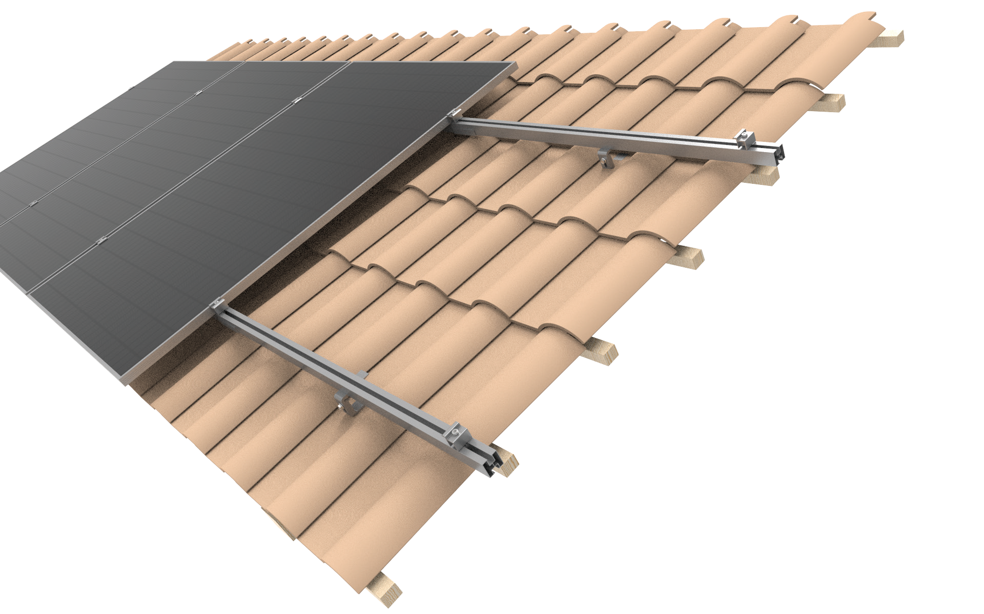 2000W Balkonkraftwerk mit Anker SOLIX E2700 Pro 2700WH, Halterung optional - IntelliSolaris