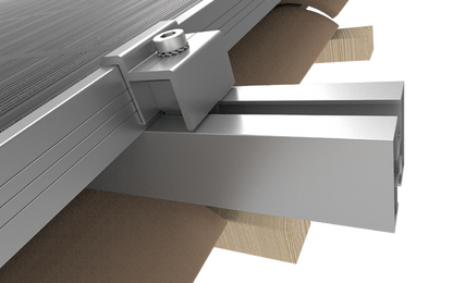 Intellisolaris Montagesystem Tile Roof Mounting System Vertikal aus Al6005-T5 & SUS304 für Solar Panels