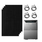 Anker SOLIX Solarbank 4 E5000 Pro, mit 4 x 500W Bifaziale Solarmodule