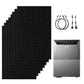 Anker SOLIX Solarbank 4 E5000 Pro, mit 8 x 500W Bifaziale Solarmodule