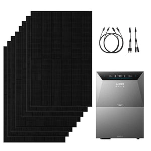 Anker SOLIX Solarbank 4 E5000 Pro, mit 8 x 500W Bifaziale Solarmodule
